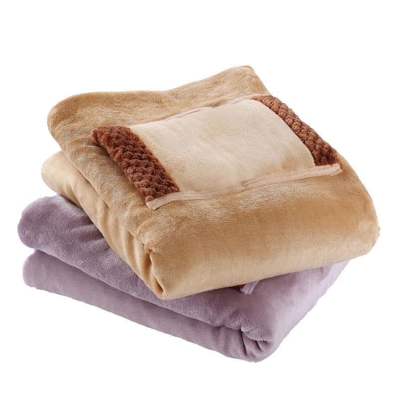 Casual Solid Color Polyester Electric Blanket Bedding