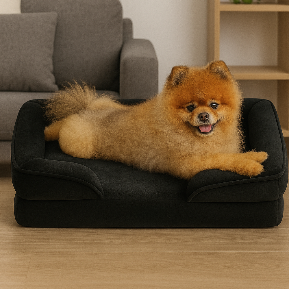 Waterproof Dog Sofa Bed With Removable Washable Cover