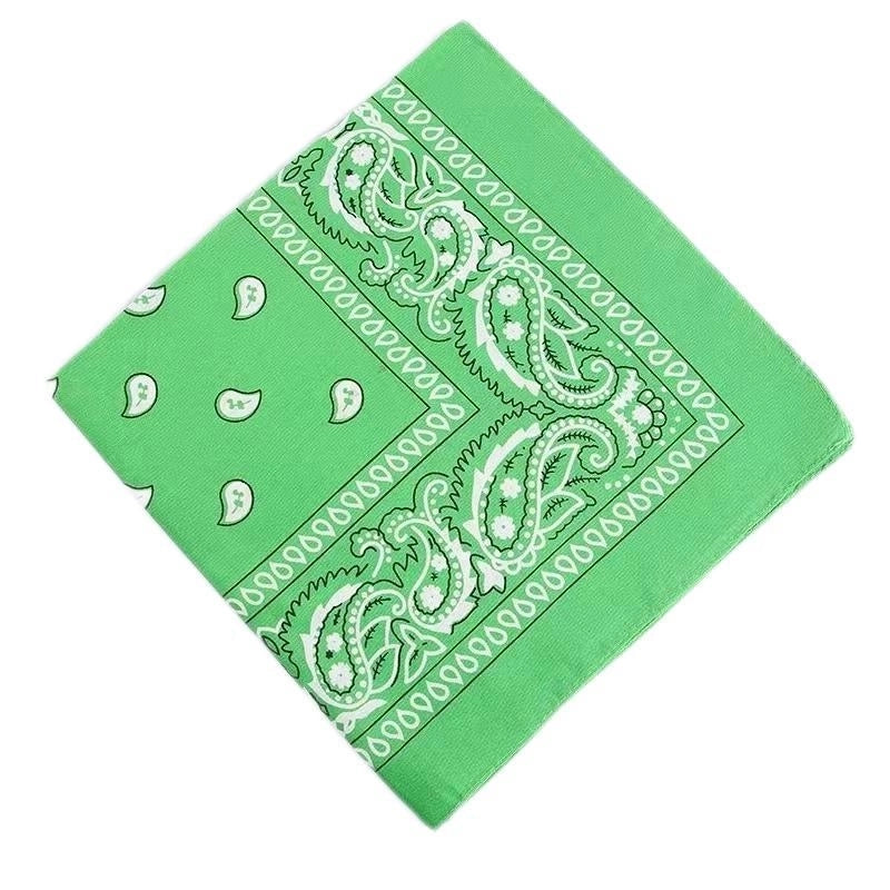Supply Spot Batch Of Polyester 21g Cashew Flower Scarf Paisley Hip-hop Hip-hop Outdoor Polyester