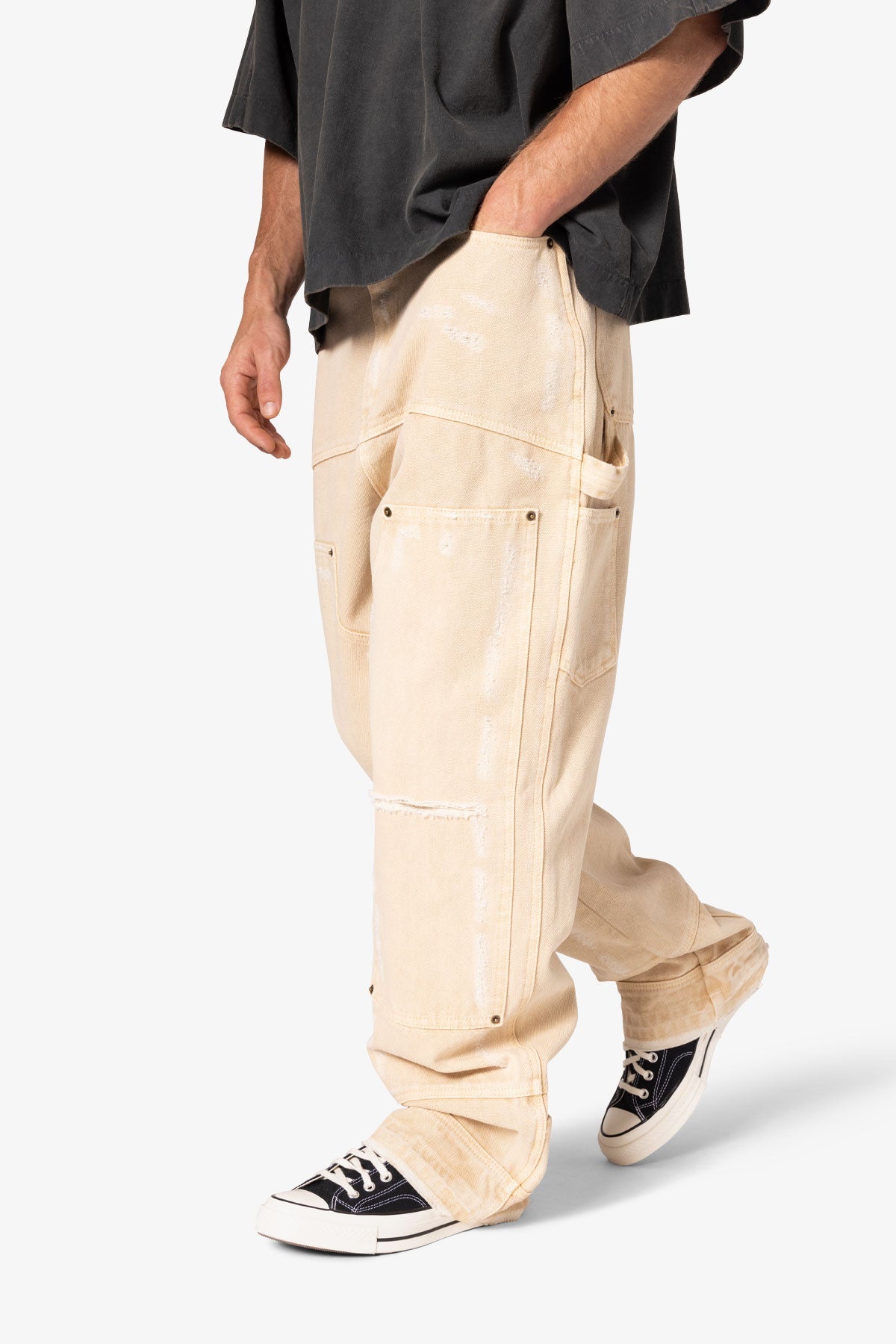 Ultra Baggy Workwear Denim - Tan