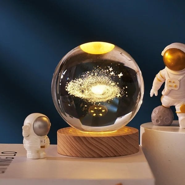 Hot Sale - 3D Planet Crystal Ball-Free Shipping