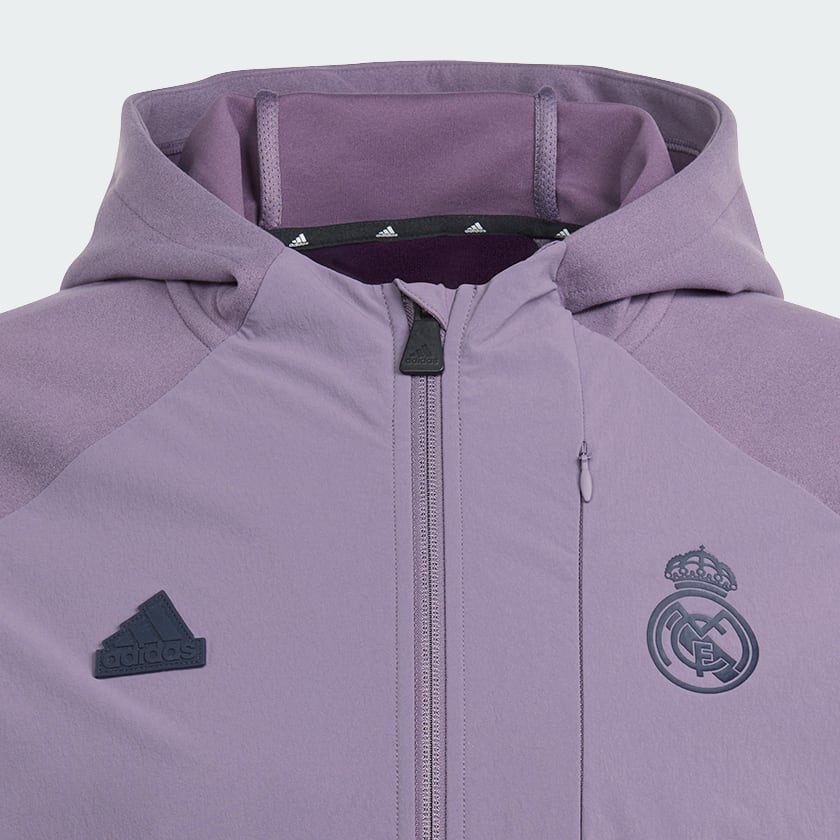 SUDADERA CON GORRO REAL MADRID DESIGNED FOR GAMEDAY