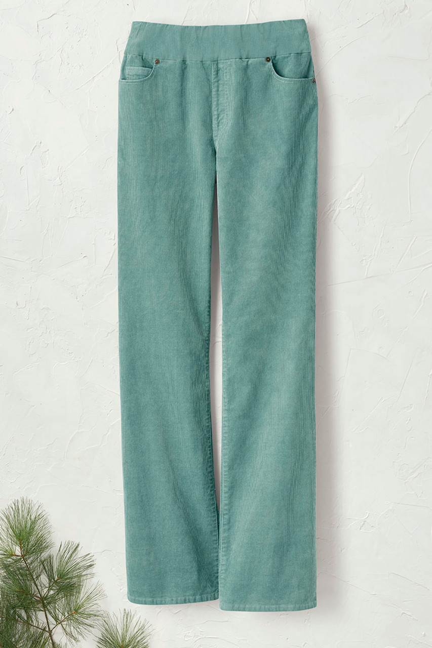 Pull-On Bootcut Stretch Corduroys