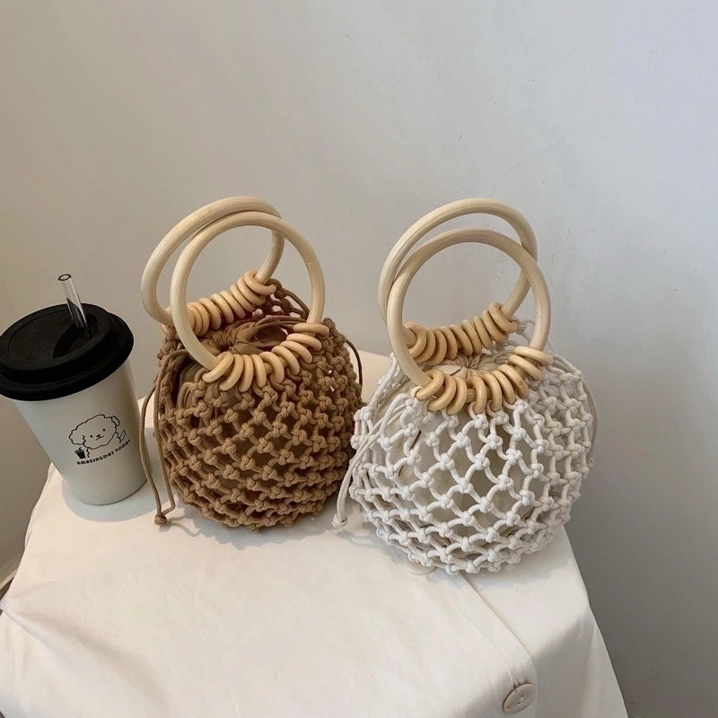 Women's Mini Summer Straw Vacation Handbag
