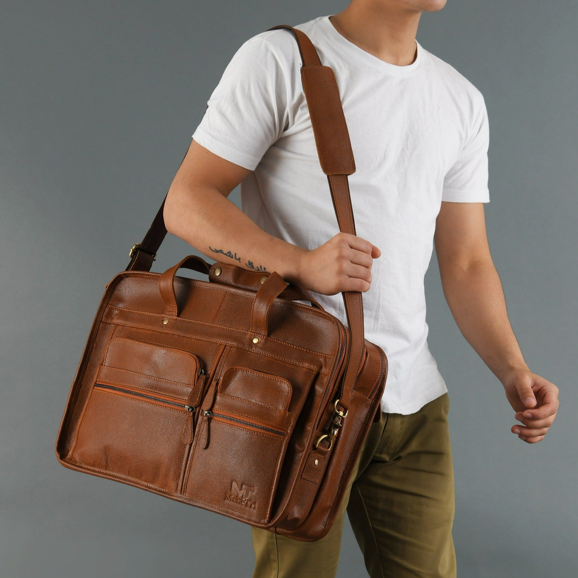 Captain Buffalo Briefcase