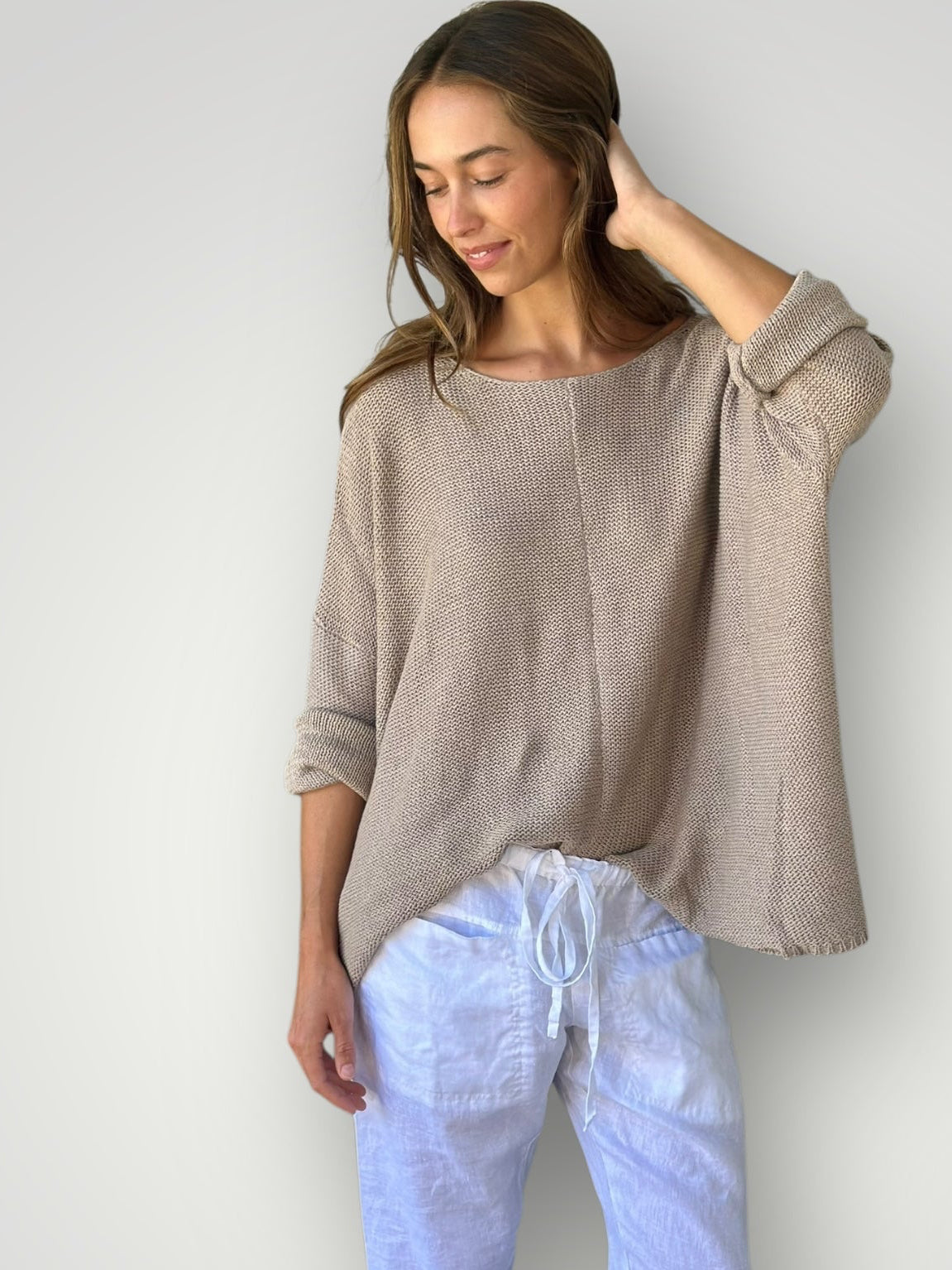 stella jersey - natural cotton knit