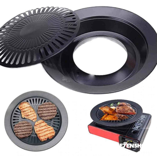 BBQ Grill Pan – Stove-Top BBQ Grill Pan