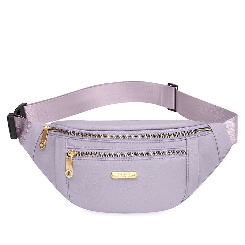 Women's Waist Bag New Coin Purse Mobile Phone Bag Large Capacity Chest Bag Outdoor Sports Running Multifunctional Chest Bag