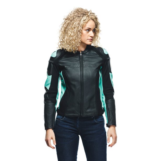 RACING 4 LADY LEATHER JACKET