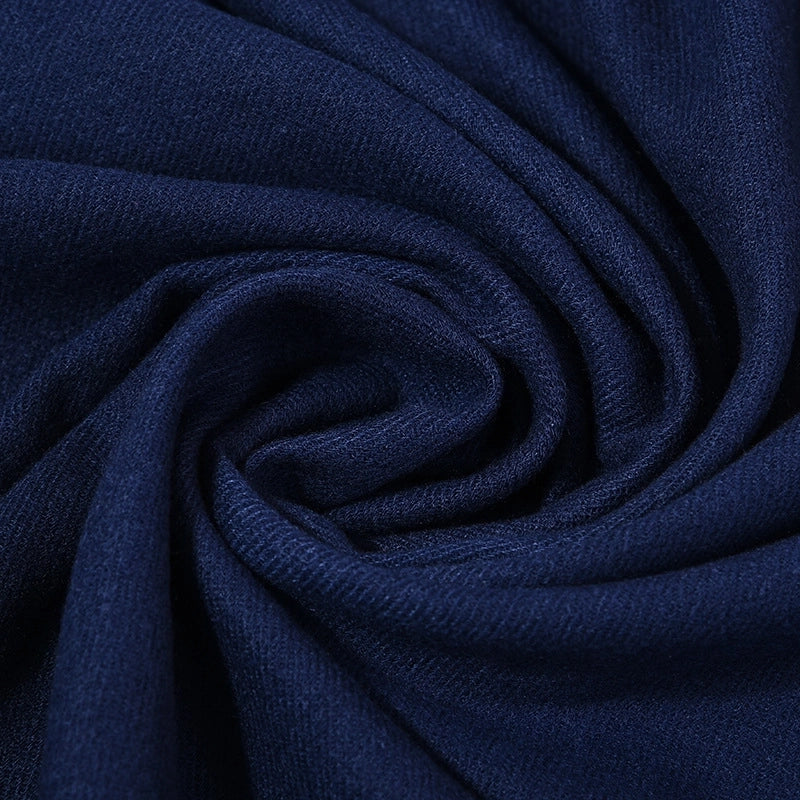 Women's Sweet Minimalist Solid Color Nylon Scarf