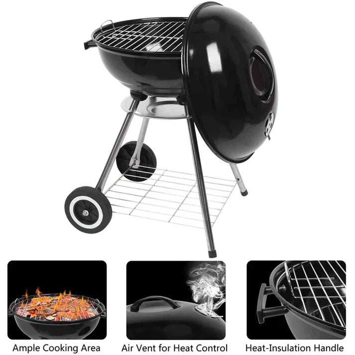 APPLE CHARCOAL STOVE BARBEQUE GRILL