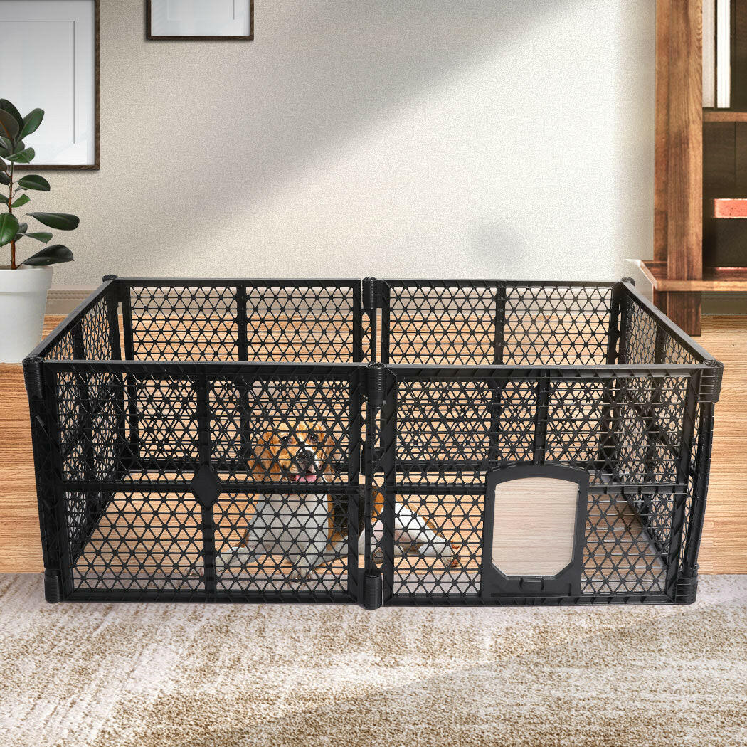Garden Outdoor Pet Playpen Foldable 6 Panels