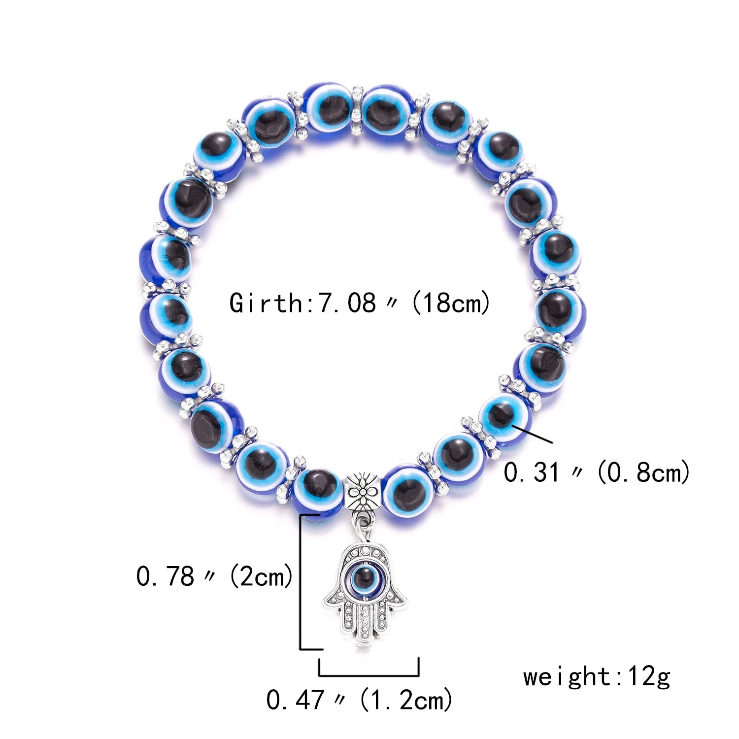 Halo Essence Evil Eye Bracelet