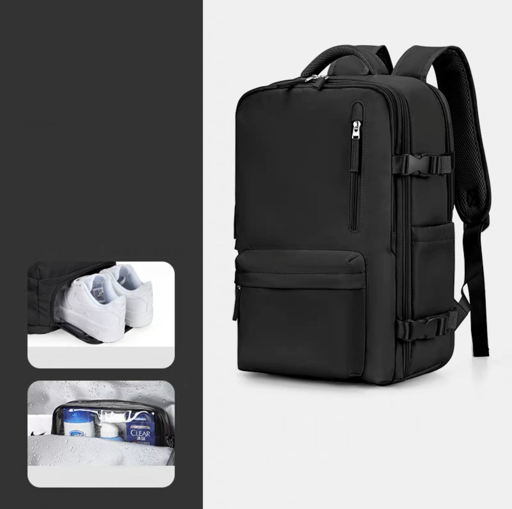 Large Capacity Multifunctional Nylon Travel Backpack