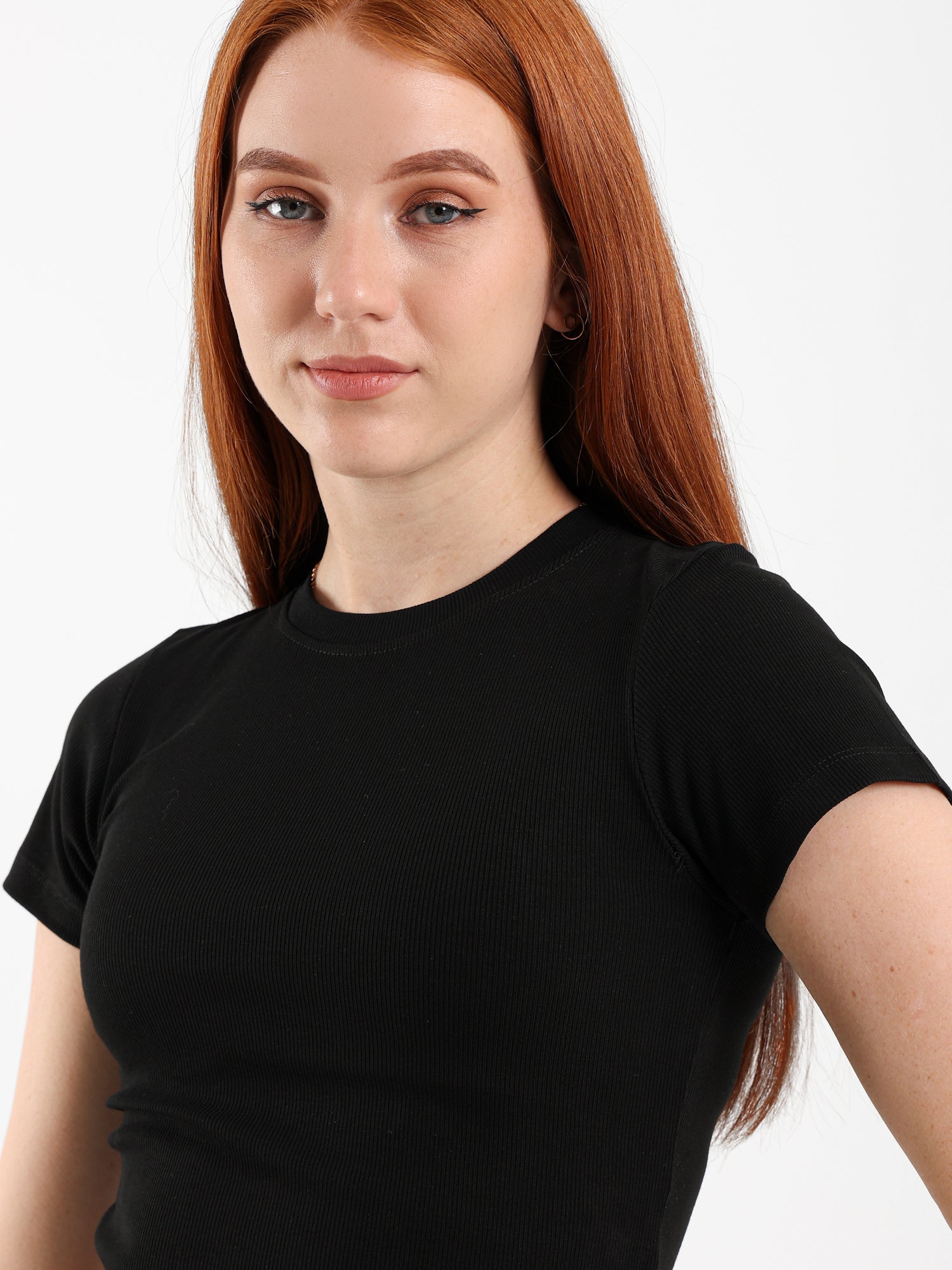 Fitted Cropped T-Shirt