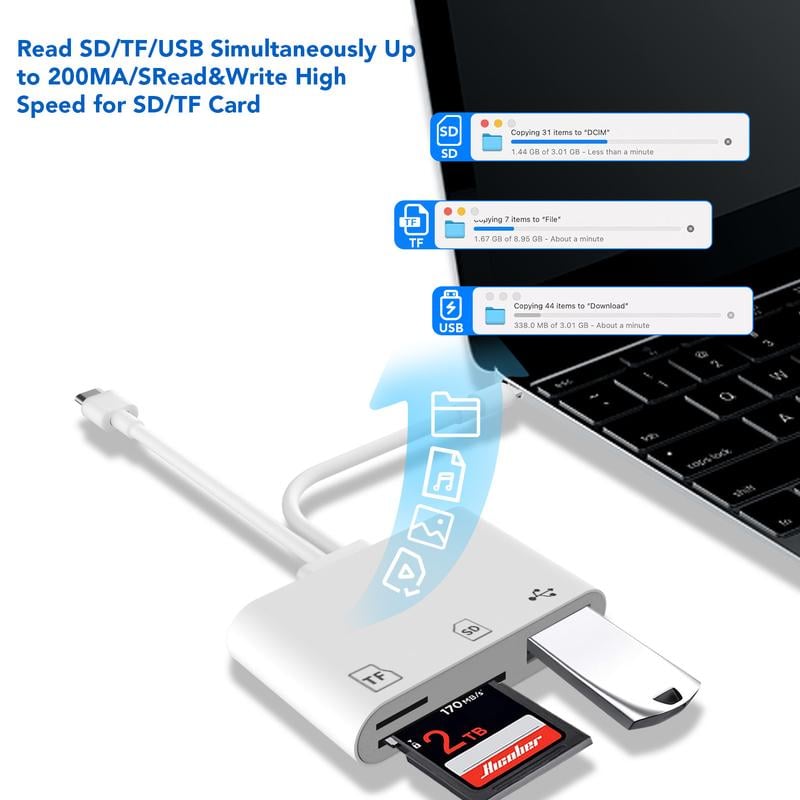 💥LAST DAY SALE 49% OFF💥SD/TF/USB Card Reader