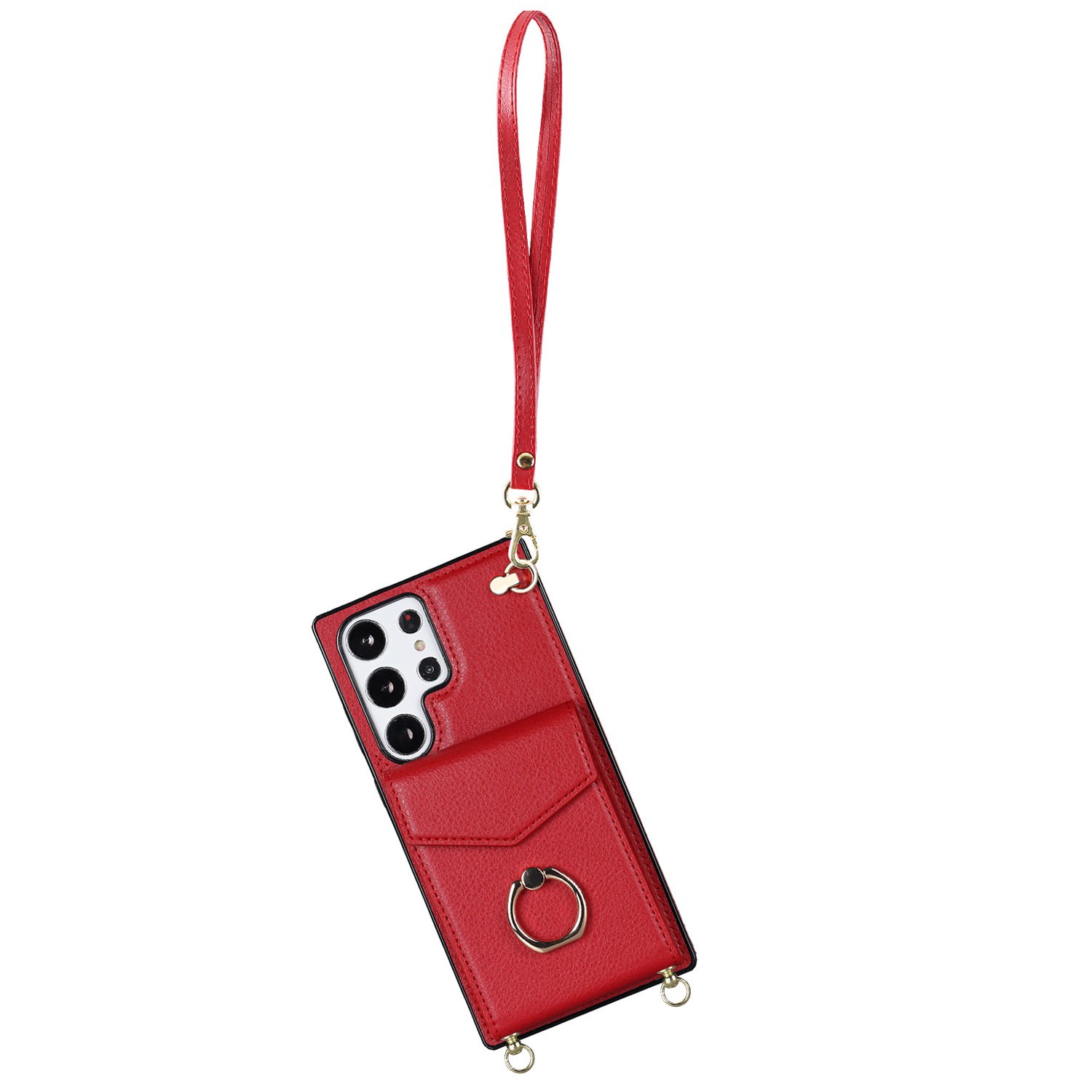 Crossbody Card Holder Phone Case for Samsung S/Note Series