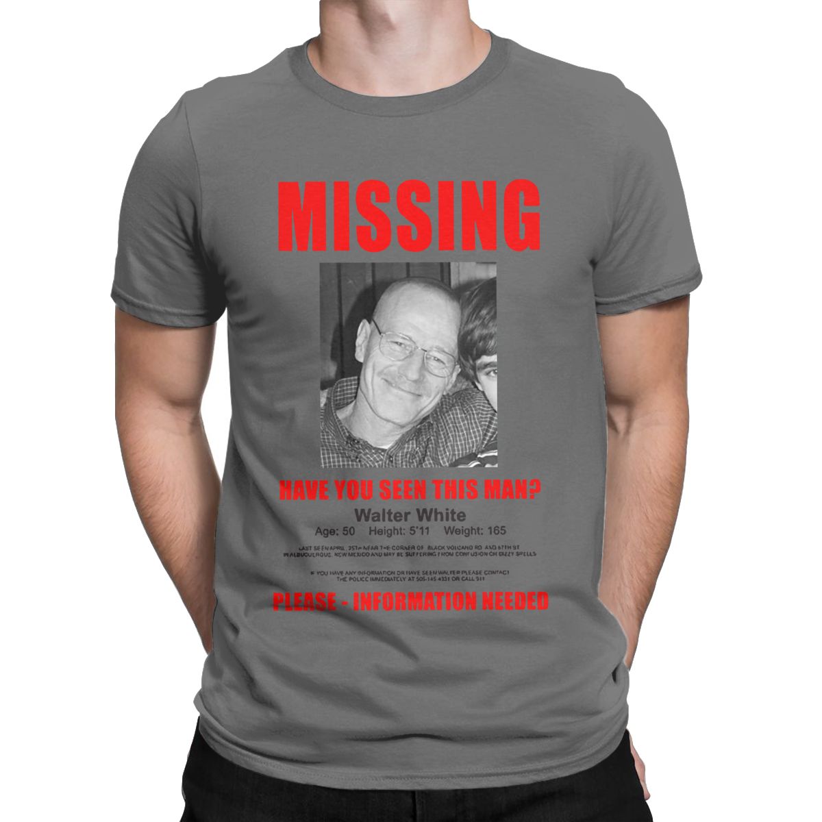 Walter White Missing Tee