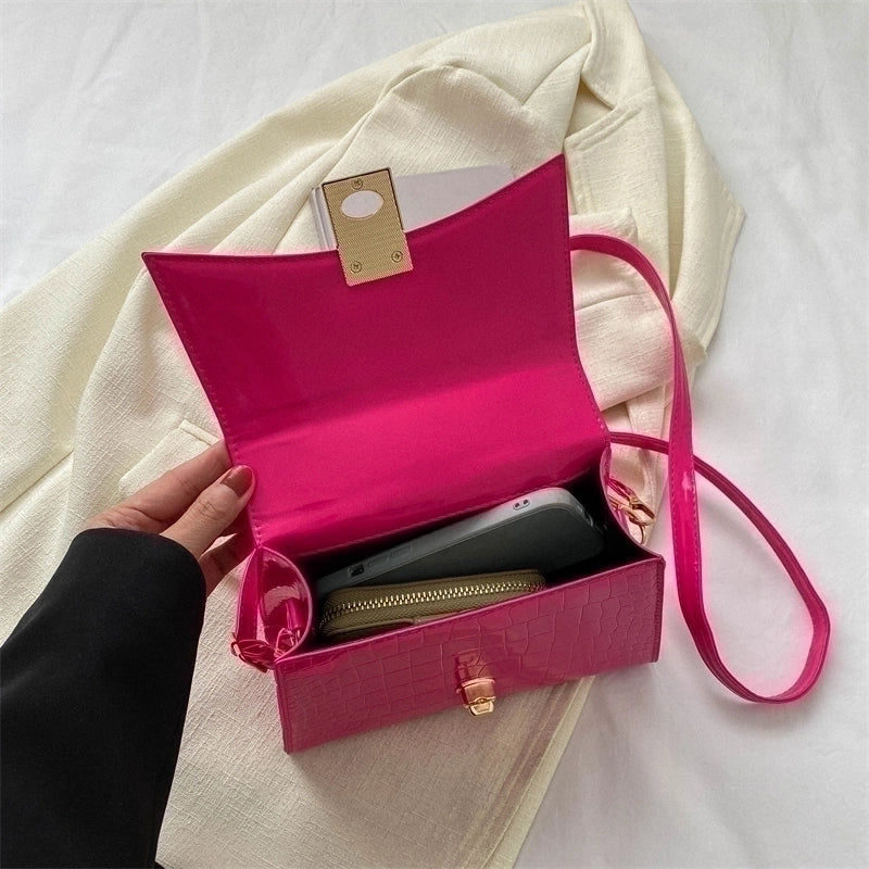 Women's All Seasons Pu Leather Classic Style Shoulder Bag