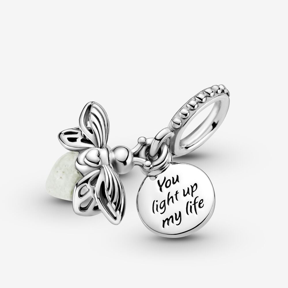 Glow-in-the-dark Firefly Pandora Charm