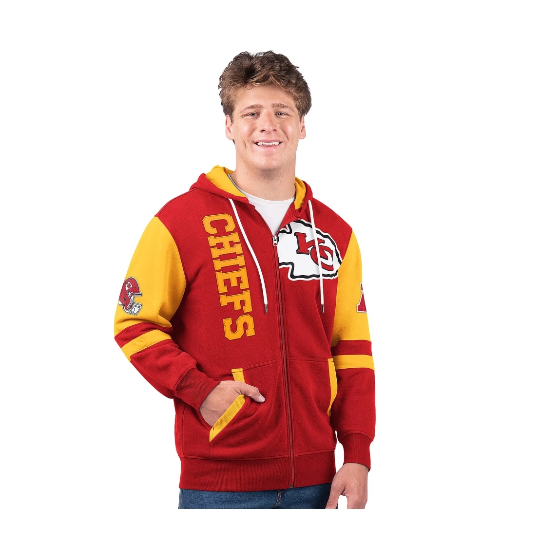 🎁Buy 2 Get 2 Free🏈NFL Full Zip Hooded Sweatshirt