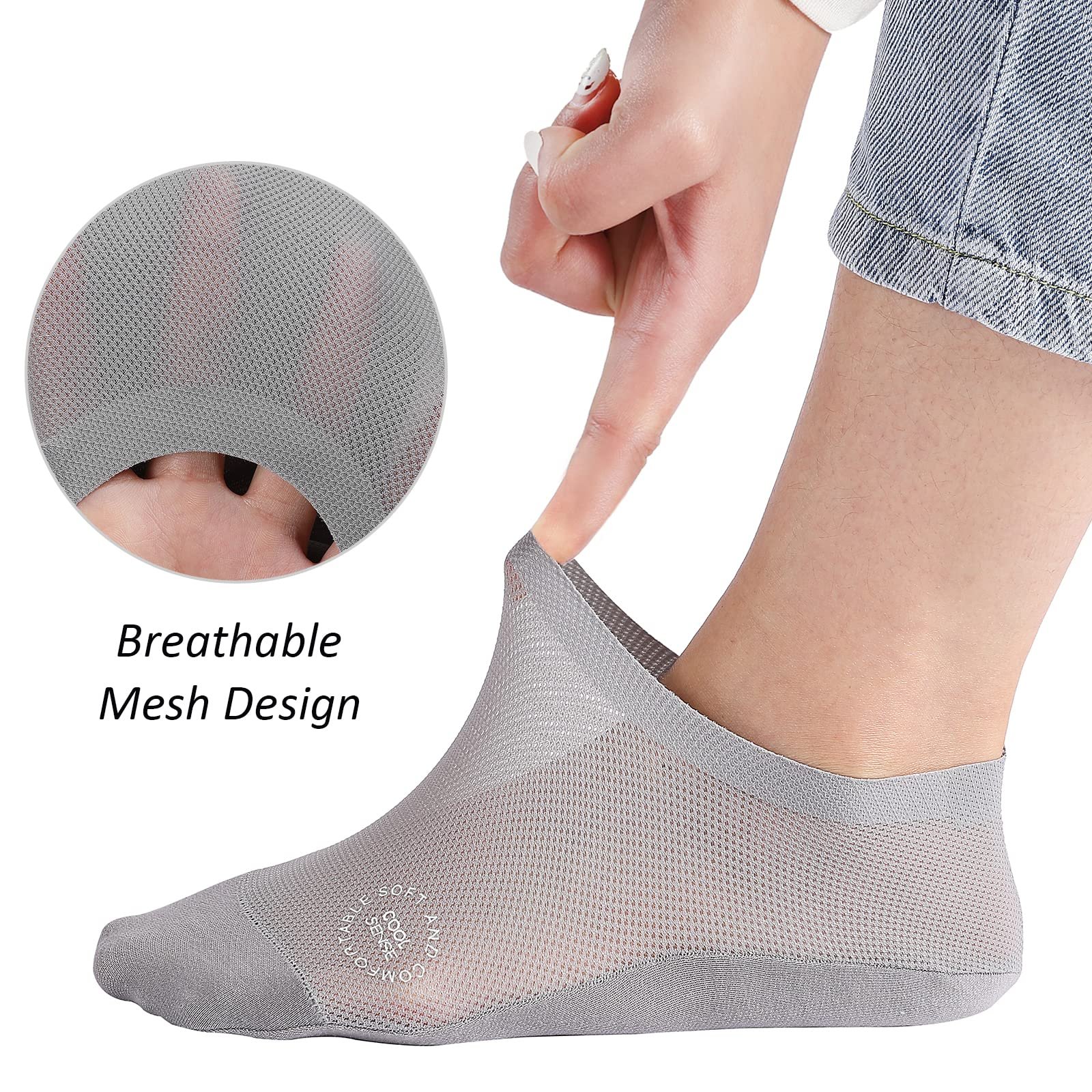 Hot Selling Now🔥Men Ultra Thin Liner Socks Non Slip No Show Socks