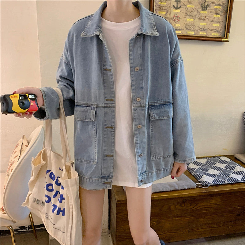 Light Wash Denim Jacket KF10009