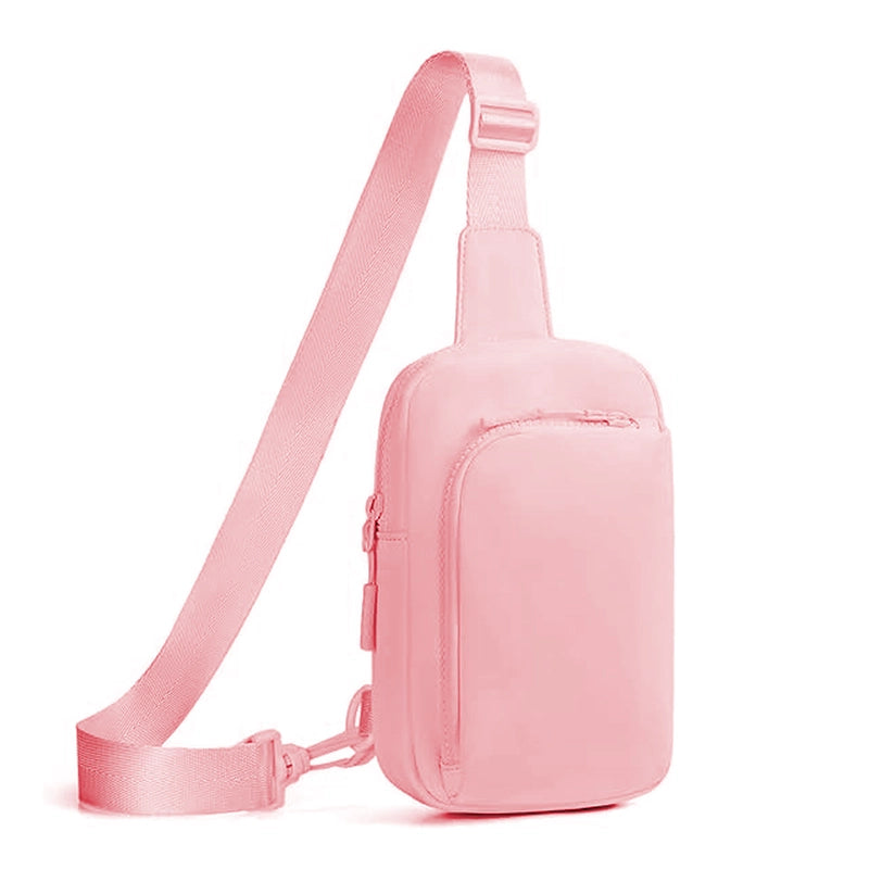 Unisex Basic Solid Color Polyester Waterproof Waist Bags