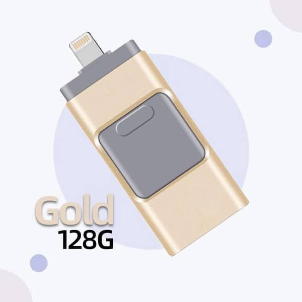 4 In 1 High Speed USB Flash Drive For iPhone. iPad. Android. PC & More Devices