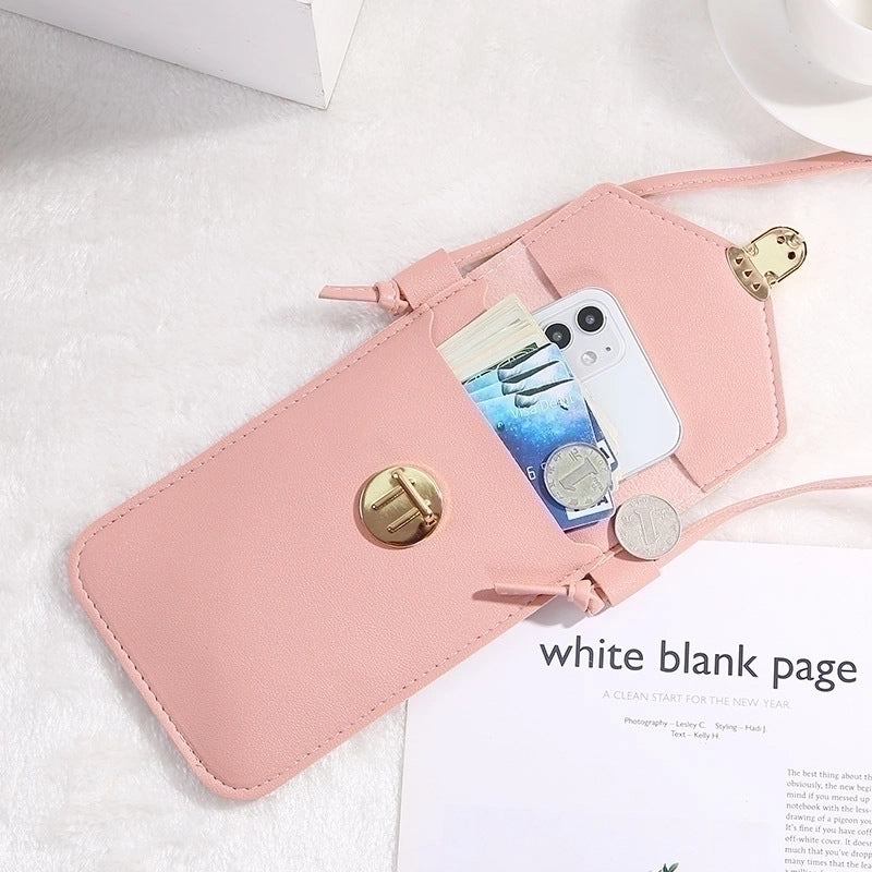 Women's All Seasons Pu Leather Fashion Phone Wallet