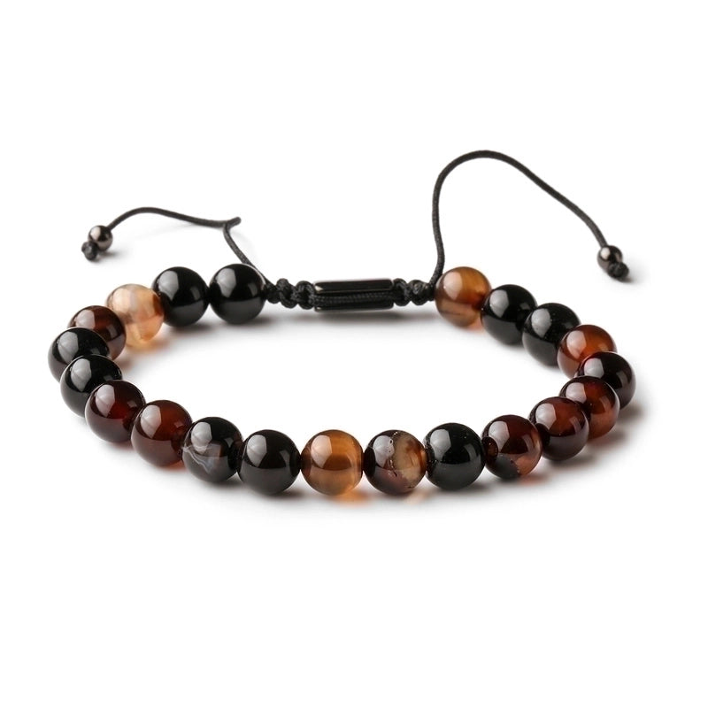 Retro Geometric Natural Stone Bracelets