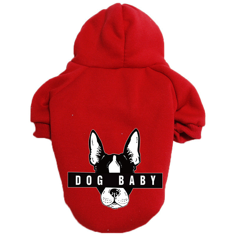 Padded Dog Sweater - Comfortable Fleece Clothing for Small. Medium. and Large Dogs
