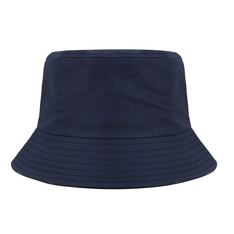 Unisex Minimalist Classic Style Solid Color Curved Eaves Bucket Hat