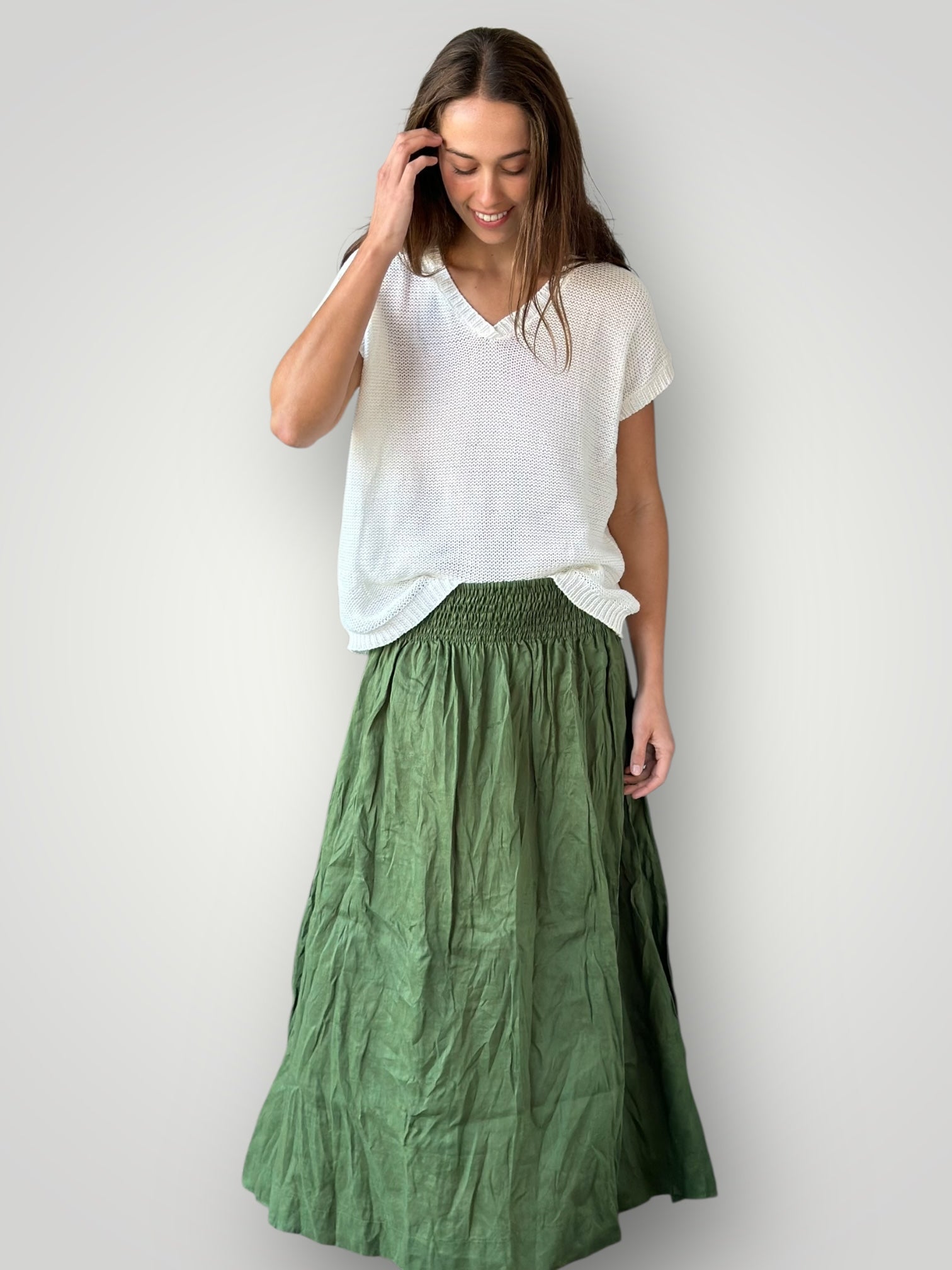 moss linen