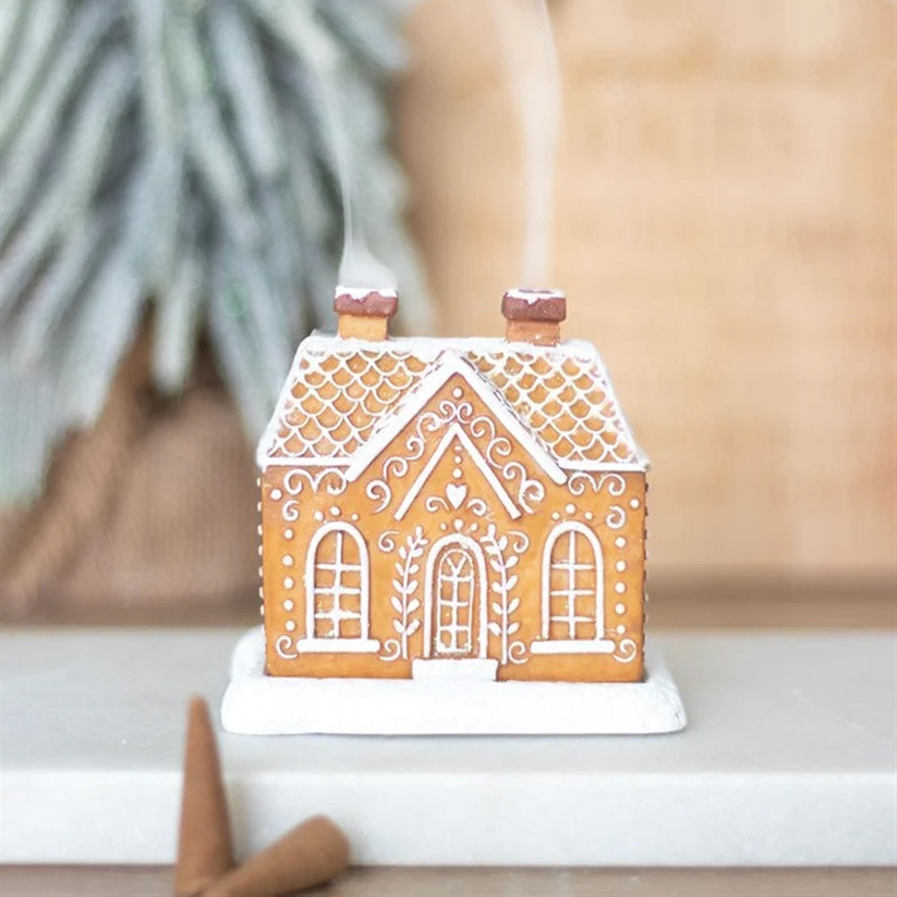 Early Christmas SaleGingerbread House Incense Burner, BUY 2 FR