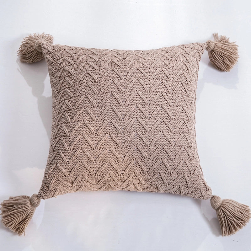 Casual Solid Color Polyester Pillow Cases