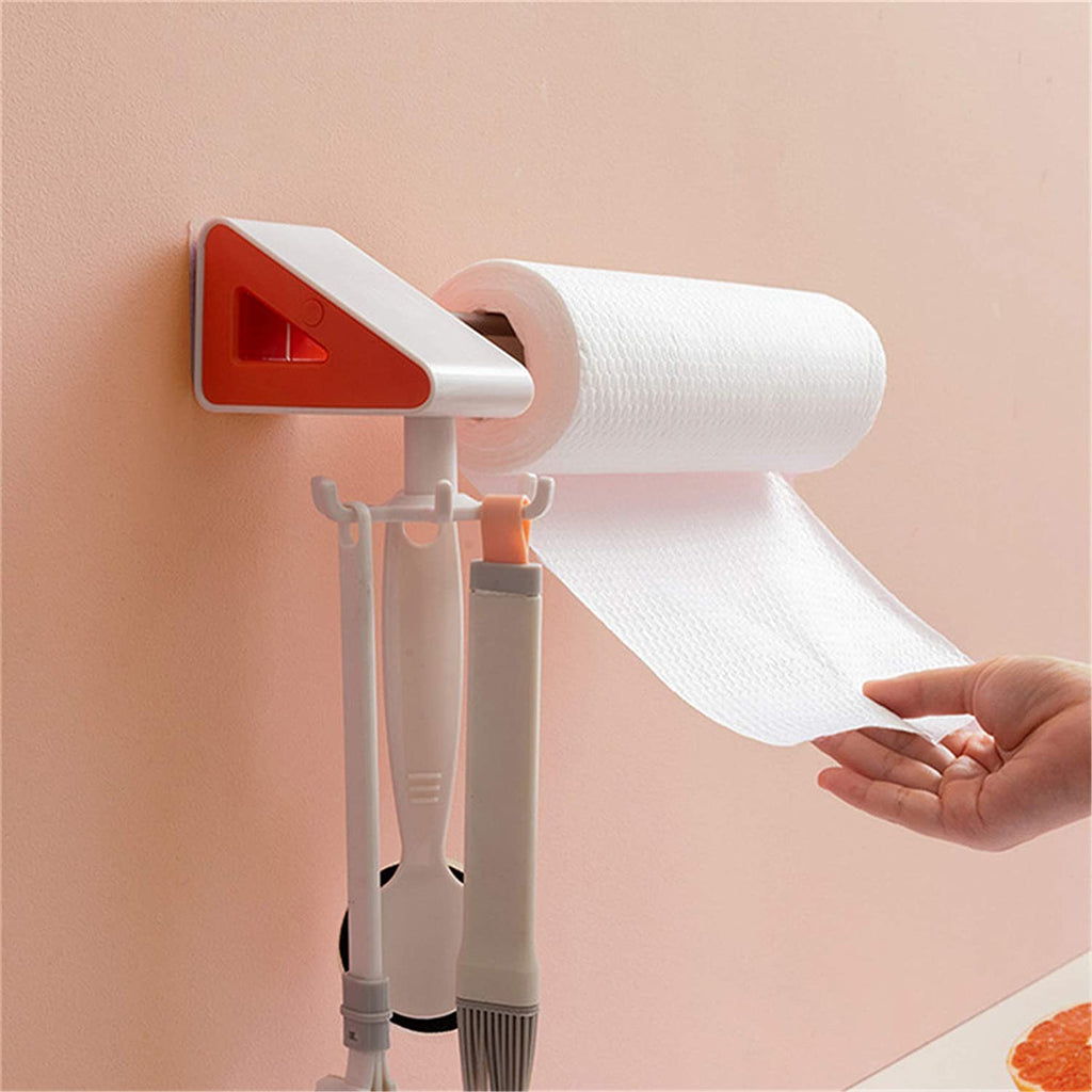 Rotatable Utensil Hooks with Tissue Holder