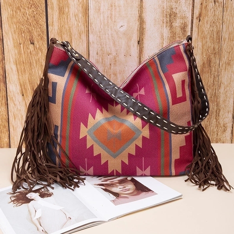 Women's Large All Seasons Canvas Vintage Style Shoulder Bag
