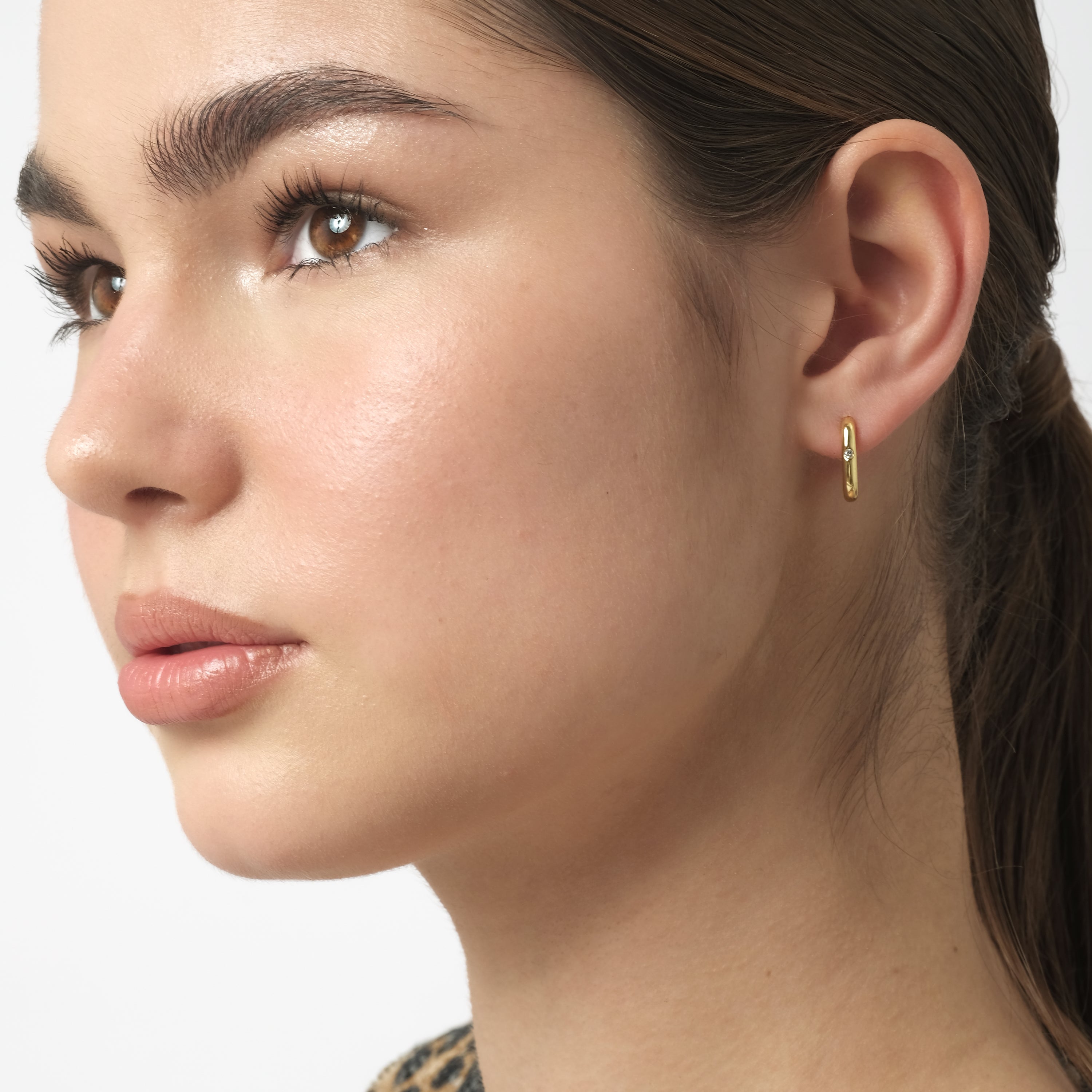 Lica CZ Earrings (18K Gold Vermeil)