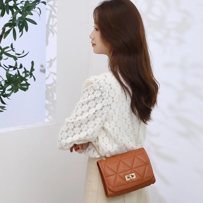 Women's All Seasons Pu Leather Fashion Square Bag