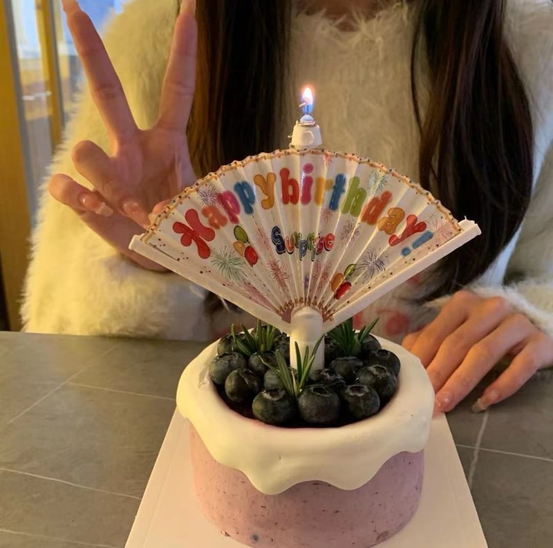 🎂Funny Novelty Fan Birthday Candle🔥BUY 2 GET 1 FREE🔥-🎁BEST GIFT FOR LOVED ONE🎁