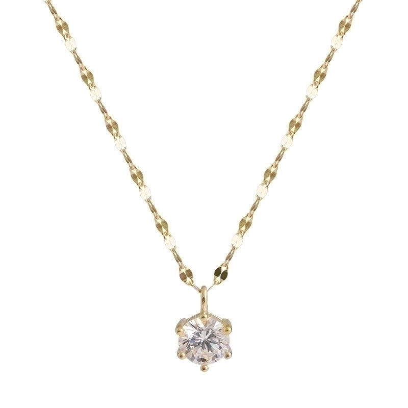 Minimalist Square Flower Bow Knot Alloy Inlay Artificial Pearls Rhinestones Women's Necklace