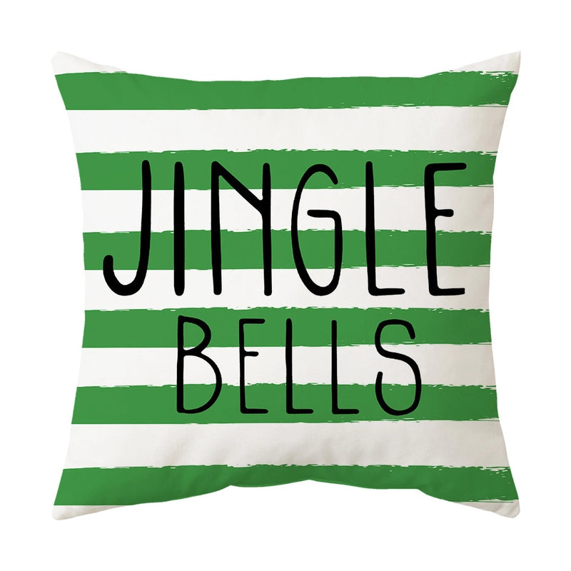 Fashion Christmas Tree Santa Claus Elk Polyester Pillow Cases