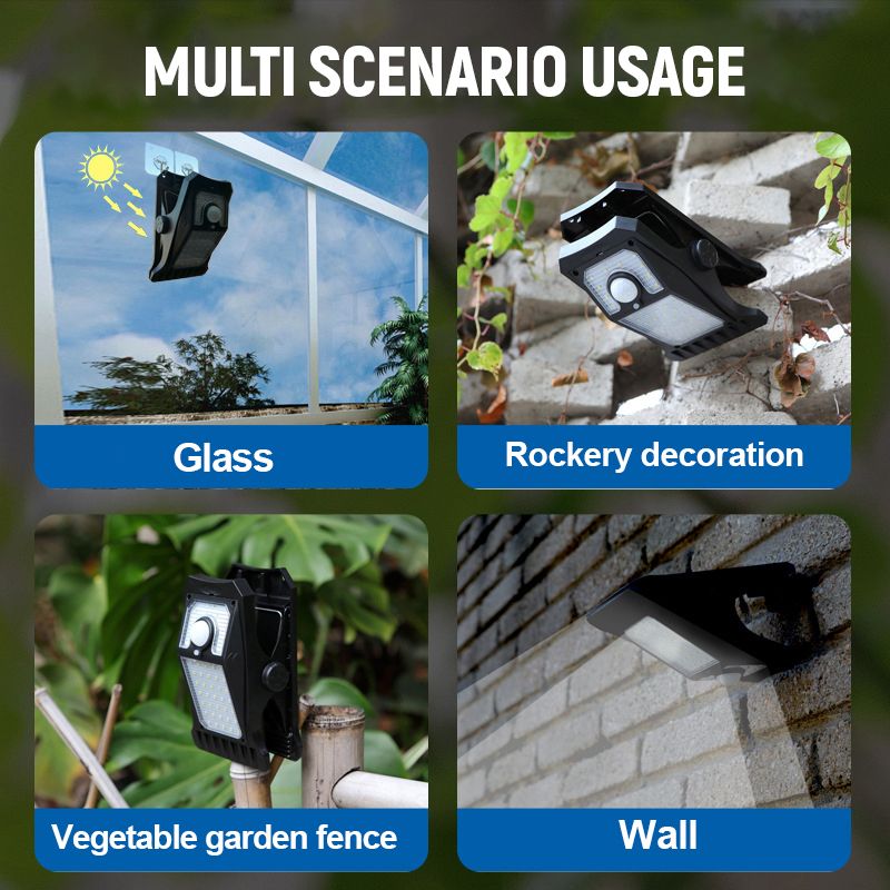 Pousbo® Installation-free Solar Clip Lamp