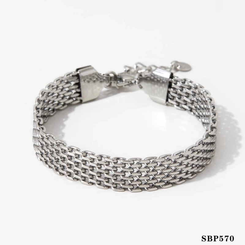 3 Pieces Casual Geometric Heart Shape 304 Stainless Steel 16K Gold Plated White Gold Plated Gold Plated Zircon Bracelets In Bulk