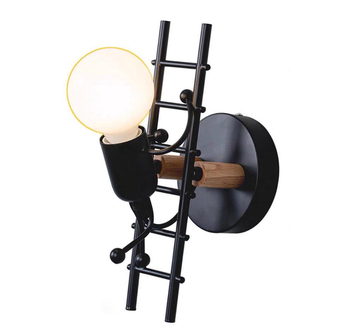 Creative Wall Light with Ladder Design