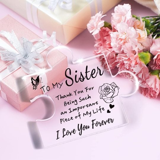 💕Engraved Puzzle for Sisters/Mom/Dad/BestiesDaughter/Grandma/Wife