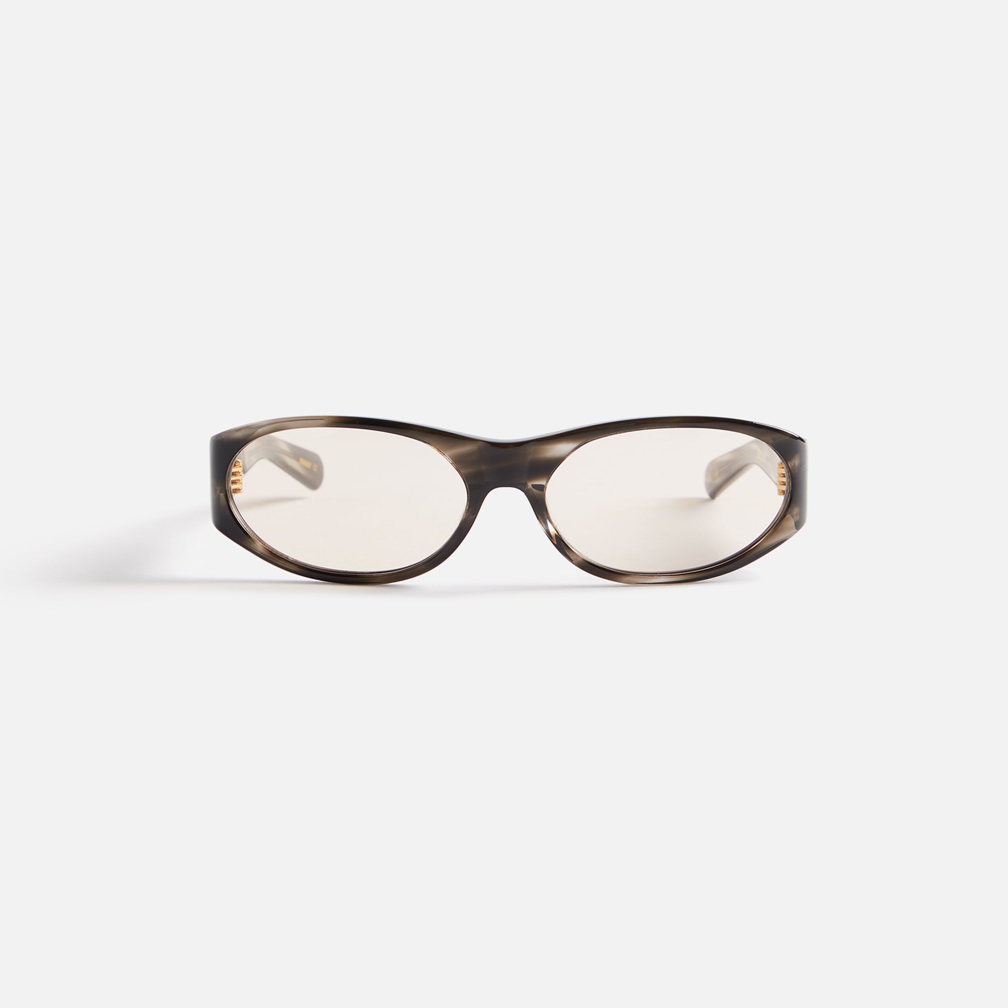 Flatlist Eddie Kyu Sunglasses - Clear Grey / Transparent Grey Lens