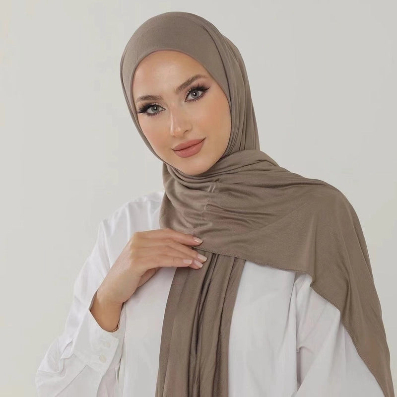 Unisex Minimalist Solid Color Polyester Kerchief