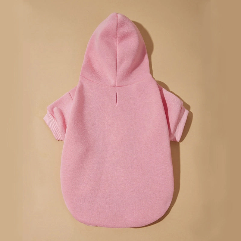 Casual Polyester Solid Color Pet Clothing